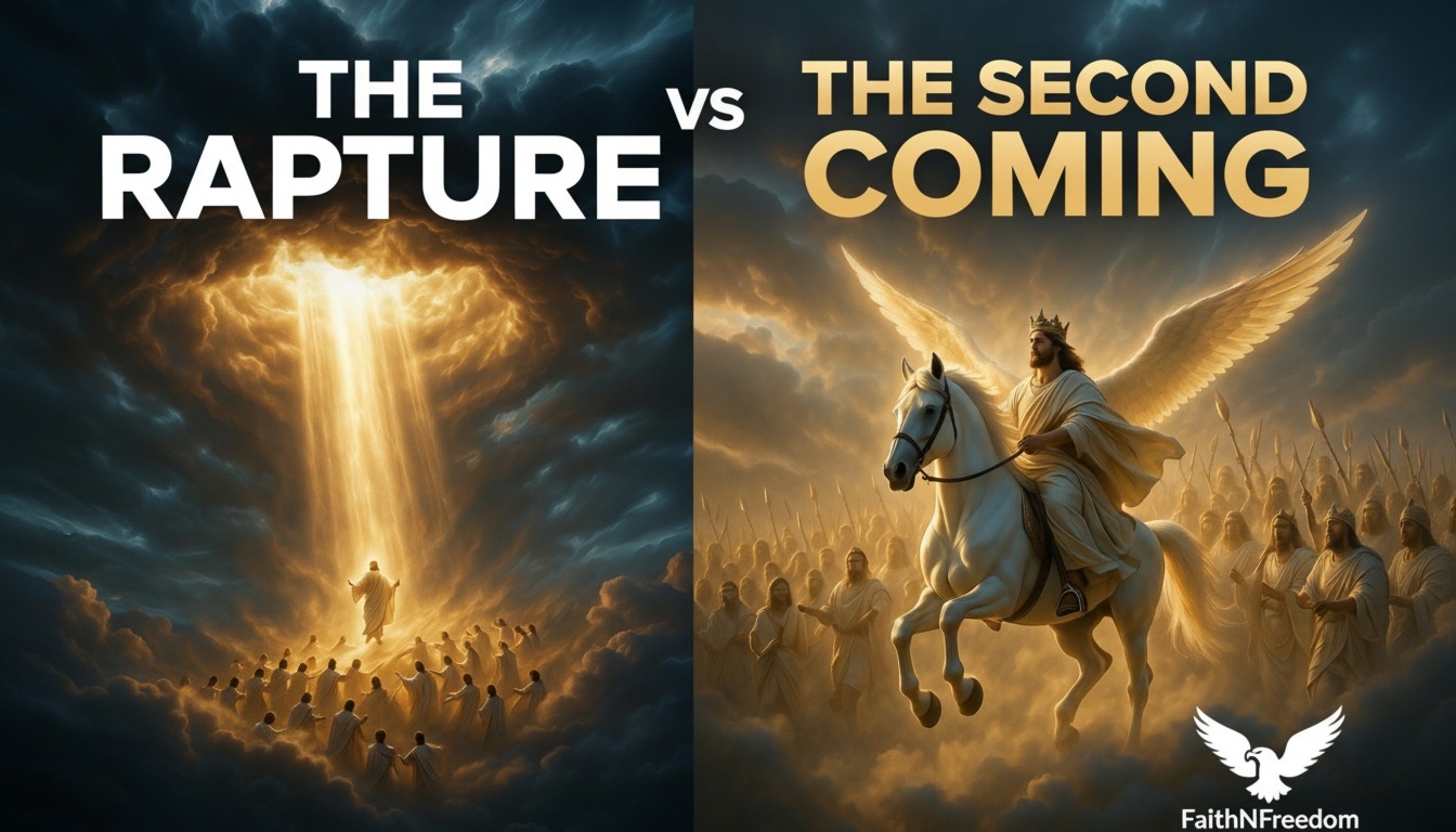 Blessed Rapture two phases of Christ's return - B2T Ministries